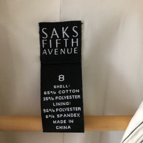 Saks 5th Avenue Pinstripe Blazer - Picture 3 of 4